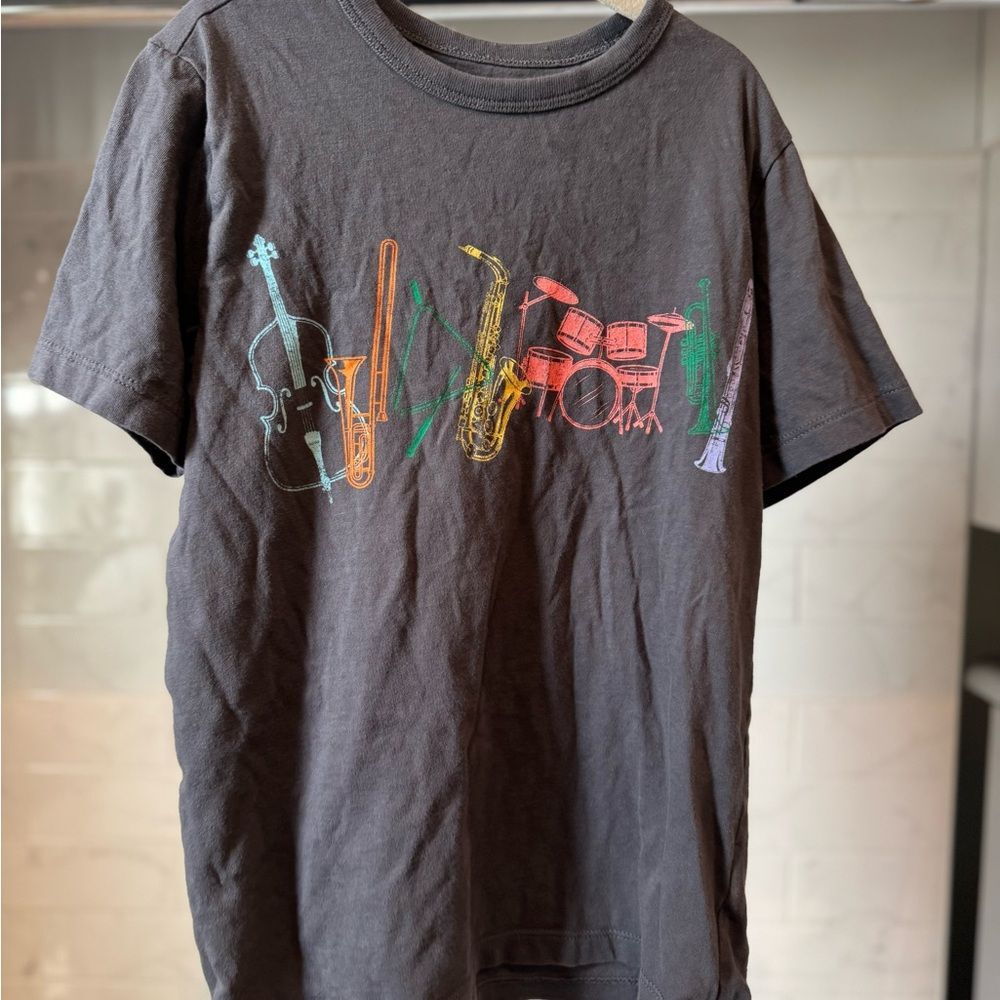 Musical Instrument Graphic Kids T-Shirt jcrew 8-9